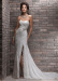 Royal taffeta Classic Bridal Dress