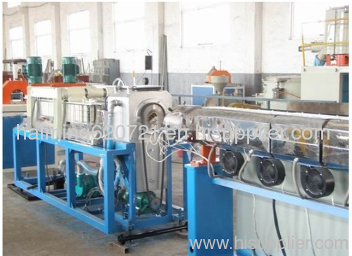 PE spiral pipes extrusion line