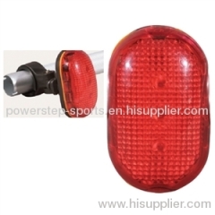 BRIGHTEST LED bicycle flashlight for traffic safety
