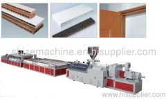 China WPC door panel making machine