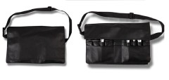 Cosmetic pouch with waist