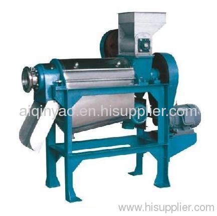 Fruit and vegetabel crushing and juicing machine for fruit juice processing