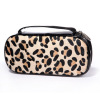 Fashion design!Leopard print cosmetic bag with handle