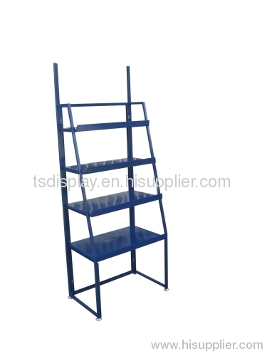 foldable metal floor shop stand