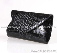 High quality Cow Leather Cosmetic Bag with Belt