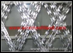 welded razor wire mesh fence