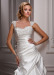 Tiered wedding dress