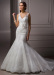 Beaded Satin Wedding Gown