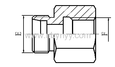 METRIC FEMALE STUD FITTINGS HYDRAULIK ADAPTER FITTING