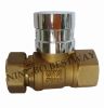 Brass Water Meter Magnetic Lockable Ball Valve