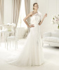 Wedding gowns newest designs A line strapless gown