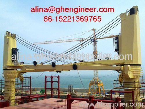 Ship deck crane;Marine Crane;Deck Crane;Cargo Crane