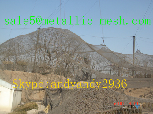 Steel wire rope mesh/Zoo mesh/Zoo animal mesh