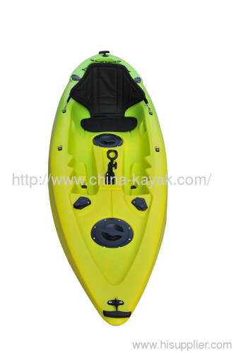 single sit-on-top kayak; fishing kayak