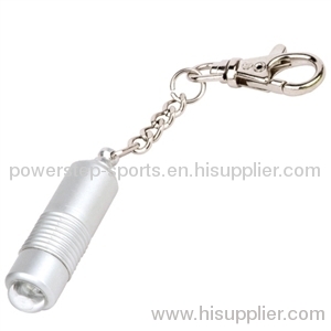 mini hand pressing flashlight keyring light