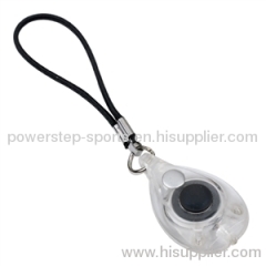 hot led keyring flashliht plastic torch