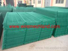 welded wire mesh panel fence