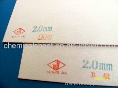 2.0mm shoe stiffener toe puff chemical sheet