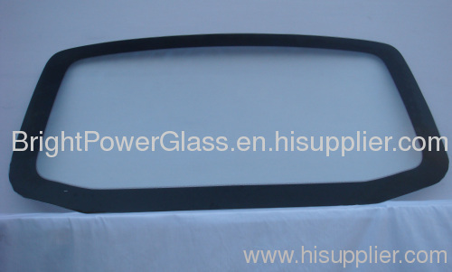 Vehicle glass, automotive glass