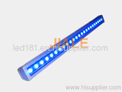 24 X 3W RGB tri led bar light