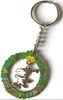Decorative Fashionable Personalized Metal Keychain With Round Ring MKC010
