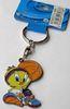 Decorative Fashionable Sillicon Metal Keychain With Steel / Zinc Alloy For Promotional