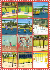 outdoor playground swing set