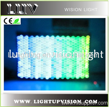 LED customize size led video curtain