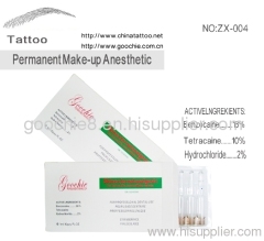 goochie tattoo permanent makeup painkiller