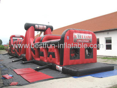 Inflatable Bootcamp Challenge Obstacle Course