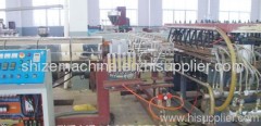 Polycarbonate structure sheet production line