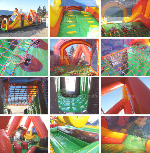 Inflatable Obstacle Course Gladiator Special