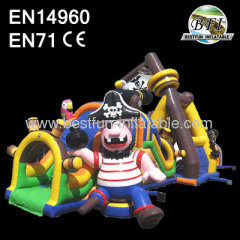 Inflatable Pirate Obstacle Course