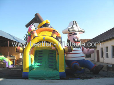 Inflatable Pirate Obstacle Course