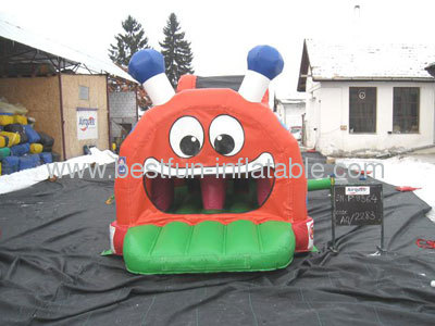 Inflatable Caterpillar Slide Obstacle Course