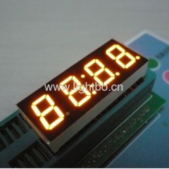 Four digit common anode led clock display