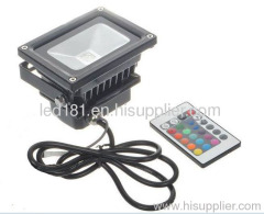 10w flood light remote contro Led Flood Lighting Fixture