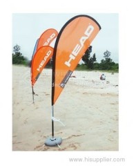 aluminum beach flag