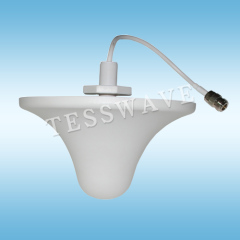 800-2500MHz 3dbi indoor ceiling mount broadband antenna