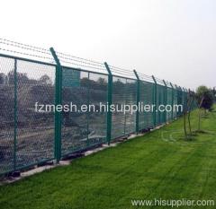 expanded steel fence