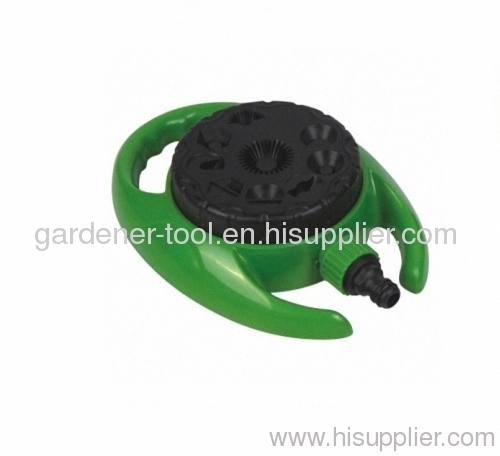 Plastic 9-way Garden Water Hose Sprinkler