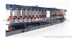 PE geocell sheet punching welding production line