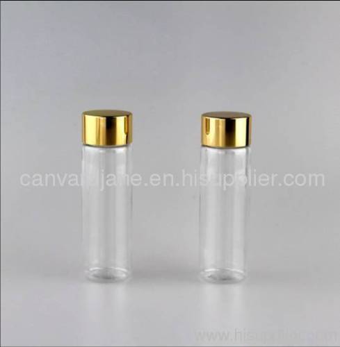 50ml Clear PET plastic vials glass bottles PET oil bottles