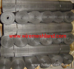 black iron wire cloth