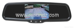 4.3 inch OEM Car Rearview Pure Mirror built-in TFT LCD Monitor