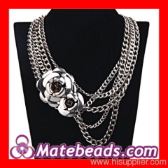 Wholesale Women's Seed Bead Braided Chain Chunky Rope Necklace