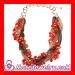 Beads Braided Chunky Necklace