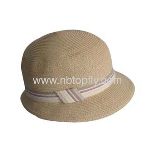 straw paper bucket hats