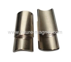 N35 Sintered NdFeB Arc magnets