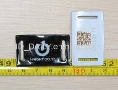 One-off NFC Wristband with RFID transponder